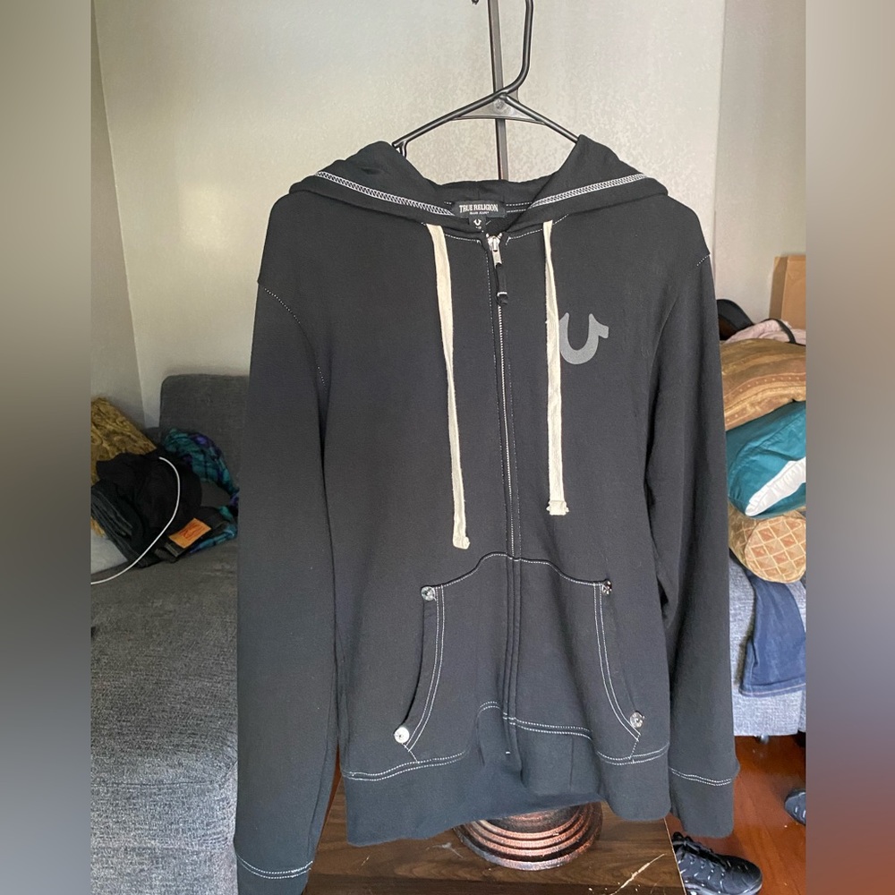 True religion Buddha zip up hoodie